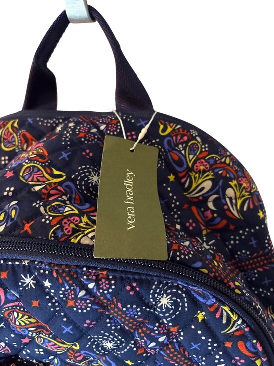 Vera Bradley Bancroft Backpack Starry Paisley Quilted Cotton main image 15